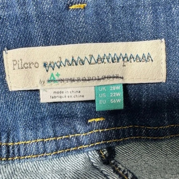 Pilcro Wide Leg Jeans - Picture 6 of 7